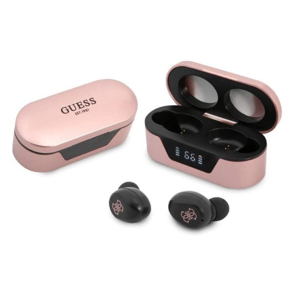 Ecouteurs sans fil GUESS BT5.0 Triangle Logo - Rose Ecouteurs sans fil GUESS BT5.0 Triangle Logo - Rose